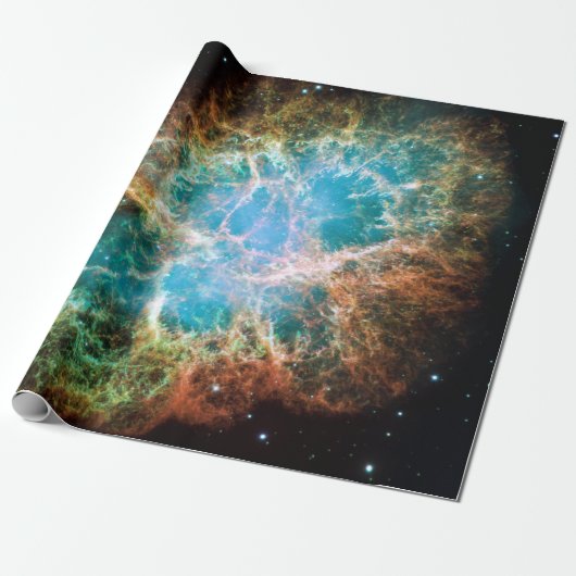 Astronomie Krabbennebel Hubble Space Geschenkpapier (Ungerollt)
