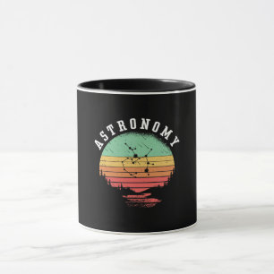 Astronomie liebt Retro Space Stars Universe Planet Tasse