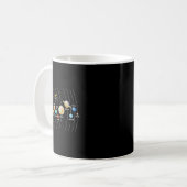 Astronomie Lover liebt Teleskopraum Kaffeetasse (Vorderseite Links)