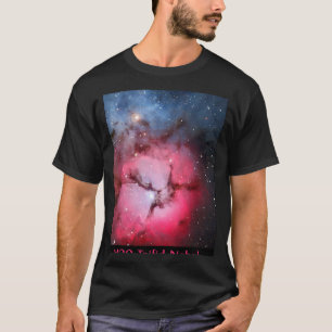 Astronomie Lover M20 Trifid Nebula Messier Objekt  T-Shirt