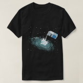 Astronomie Lover Milky Way Funny Niedlich Space As T-Shirt (Design vorne)