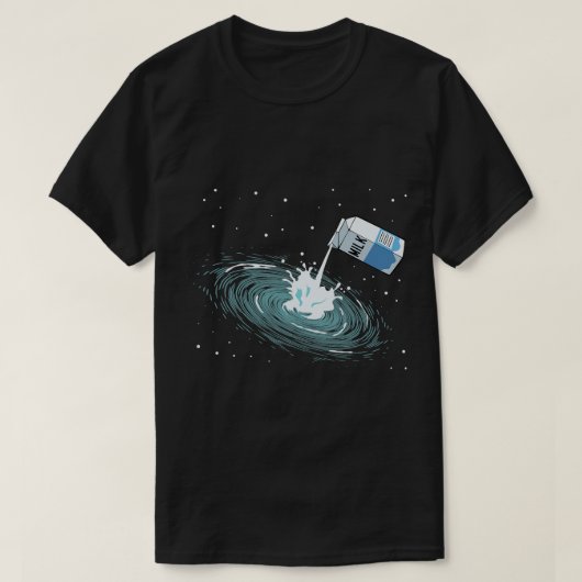 Astronomie Lover Milky Way Funny Niedlich Space As T-Shirt (Design vorne)