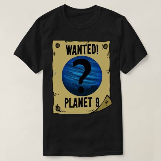 Astronomie Lover Planet Nine Solar System Geek 9 P T-Shirt (Design vorne)