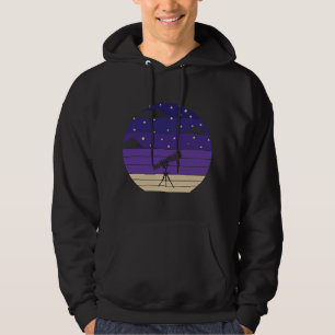 Astronomie Lover Retro Astrophotograph Cosmologis Hoodie