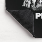 Astronomie Mondfinsternis durchläuft eine Mondphas Mousepad (Ecke)