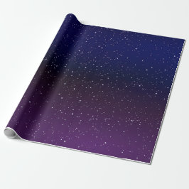 Astronomie Nachts Sternenhimmel Wrapping Paper Geschenkpapier