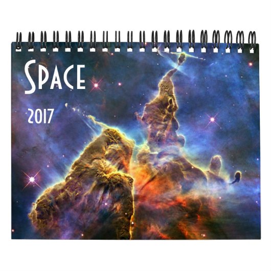 Astronomie NASA Space Universe Galaxy 2017 Kalender (Titelbild)