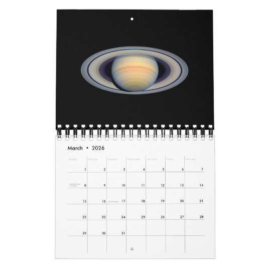Astronomie NASA Space Universe Galaxy 2018 Kalender (Mär 2026)
