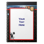 Astronomie-Notebook Notizblock (Vorderseite)