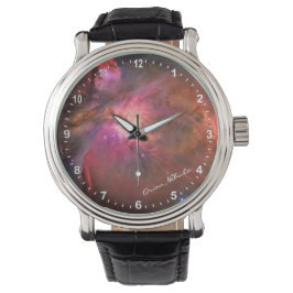 Astronomie & Orion-Nebula Uhr, Hubble / Galaxie Armbanduhr