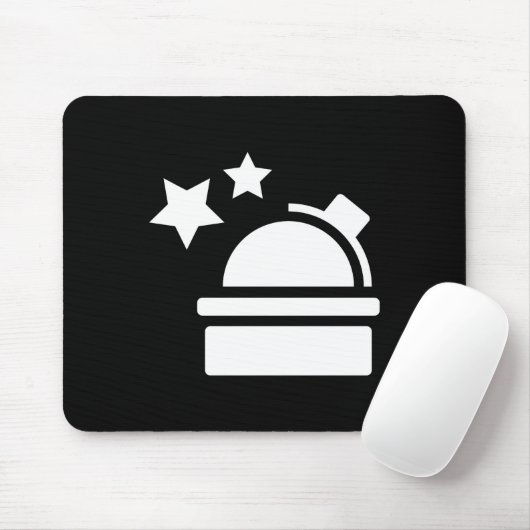 Astronomie-Piktogramm Mousepad (Mit Mouse)
