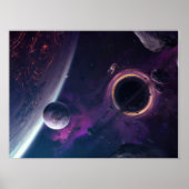 Astronomie Poster (Vorne)