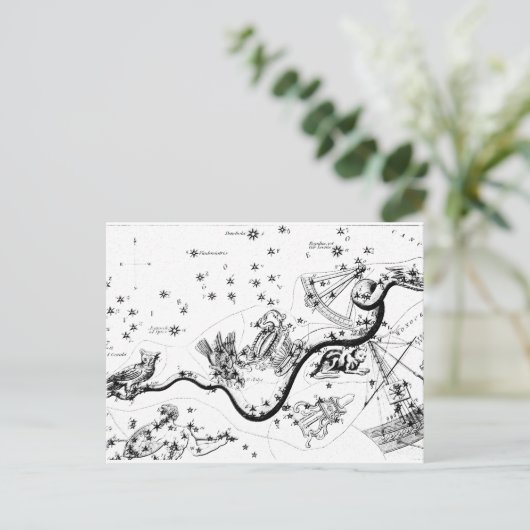 Astronomie Postkarte (Stehend Vorderseite)