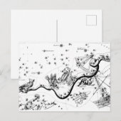 Astronomie Postkarte (Vorne/Hinten)