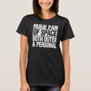 Astronomie riesiger Ventilator des Weltraums sowoh T-Shirt