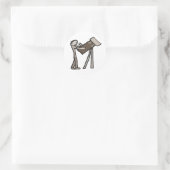 Astronomie Runder Aufkleber (Tasche)