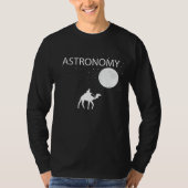 Astronomie-Shirt T-Shirt (Vorderseite)