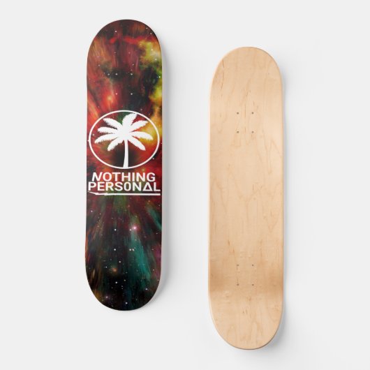 Astronomie Skateboard Deck (Vorderseite)