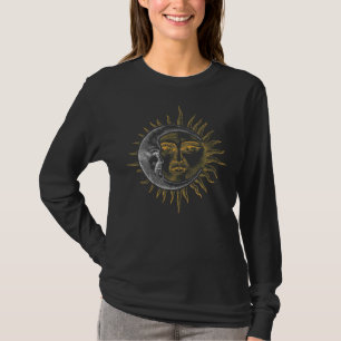 Astronomie Stars Sun Moon Planets Astronaut T-Shirt