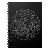 Astronomie-Stern-Diagramm Notizblock (Vorderseite)