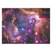 Astronomie, sternenklare Flügelspitze, kleine Tischdecke (Vorderseite (Horizontal))