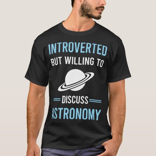 Astronomie T-Shirt (Vorderseite)