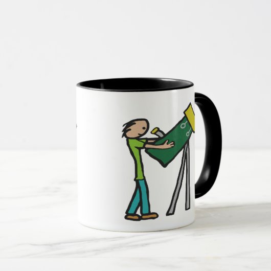 Astronomie Tasse (VorderseiteRechts)