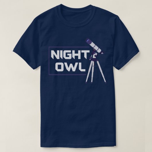 Astronomie Telescope Astronomer T-Shirt (Design vorne)