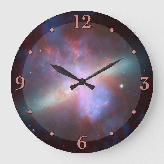 Astronomie-Uhr Große Wanduhr (Vorderseite)