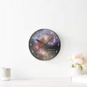 Astronomie und Antennengalaxien Uhr, Hubble Runde Wanduhr (Zuhause)