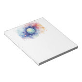 Astronomie Universum Nebel. Notizblock (angewinkelt)