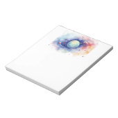 Astronomie Universum Nebel. Notizblock (Rotiert)