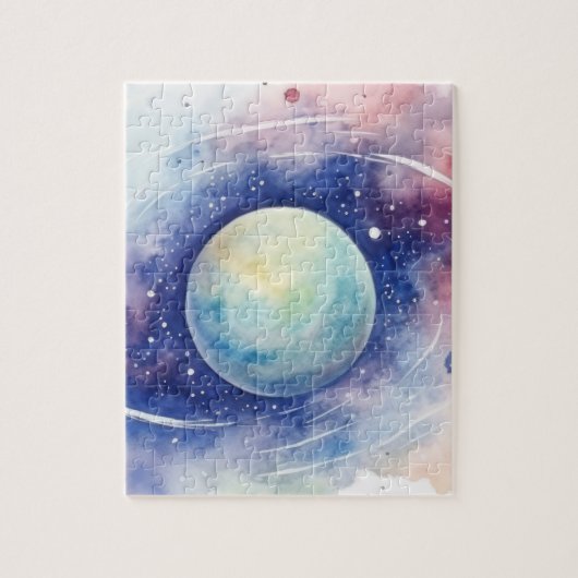 Astronomie Universum Nebel. Puzzle (Vertikal)