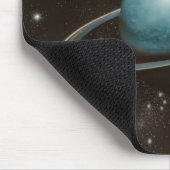 Astronomie Uranus Planetenbild Mousepad (Ecke)