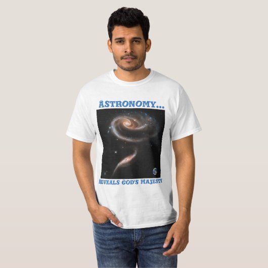 Astronomie verdunkelt Astrologie T - Shirt (Vorne ganz)