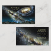 Astronomie-Visitenkarte Visitenkarte (Vorne/Hinten)