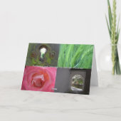 Astronomie-Wanderer - jenseits schauend Karte (Rückseite)