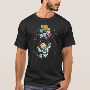 Astronomie Weltraum Astronauten Wissenschaftler Pl T-Shirt