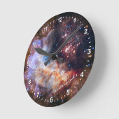 Astronomie & Westerlund 2 Uhr, Hubble / Galaxie Runde Wanduhr (Winkel)