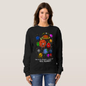 Astronomie, wie man das Raumfahrtprogramm organisi Sweatshirt (Vorne ganz)