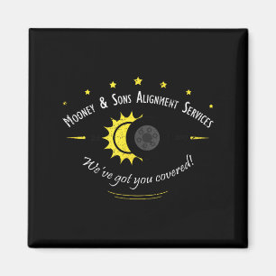 Astronomie-Wissenschaft-Fans Sonnenfinsternis-Desi Magnet