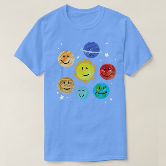 Astronomie Wissenschaftler Universe Solar System N T-Shirt (Design vorne)