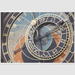 Astronomiedekoupage Seidenpapier