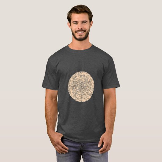Astronomiediagramm T-Shirt (Vorne ganz)