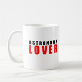 Astronomieliebhaber Kaffeetasse (Links)