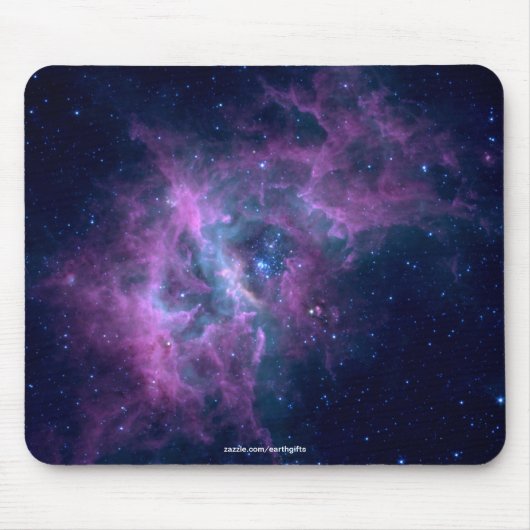 Astronomienebel RCW49_04 Weltraumbild Mousepad (Vorne)