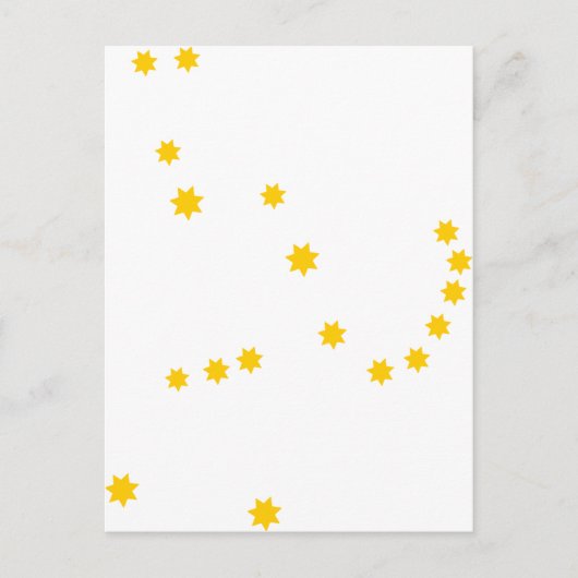 Astronomieorion Postkarte (Vorderseite)