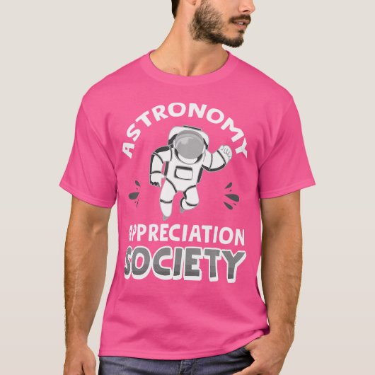 Astronomieschätzungsgesellschaft T-Shirt (Vorderseite)
