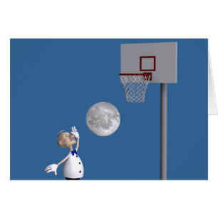 Astronomin Basketball spielen