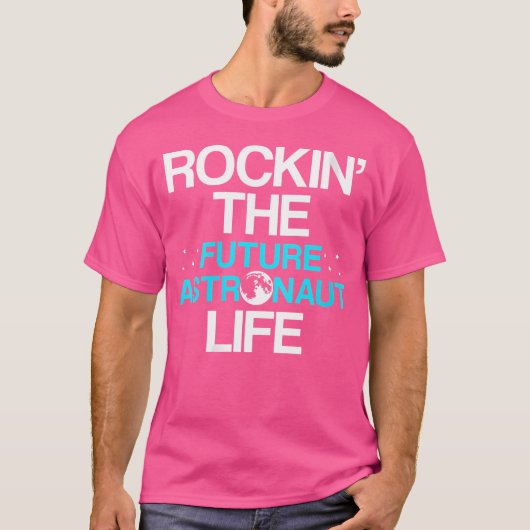 Astronomin der Zukunft T-Shirt (Vorderseite)